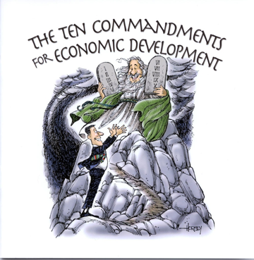 Ten Commandments for Economic Development